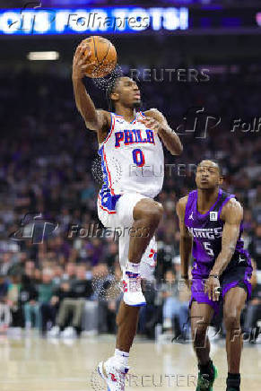 NBA: Philadelphia 76ers at Sacramento Kings