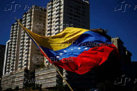 Opposition supporters gather ahead of President Maduro inauguration, in Caracas