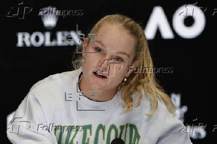 Press conference ahead of Australian Open