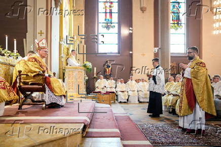 Consecration of new Catholic bishop Fredrik Hansen in Oslo