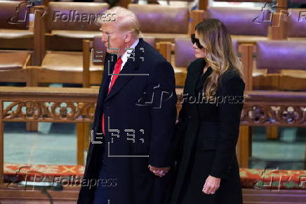 US President Trump attends National Prayer Service