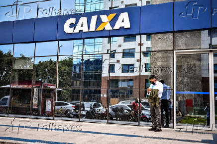 Fachada do prdio da Caixa Econmica Federal em Braslia (DF)