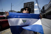 Opositores nicaragenses conmemoran aniversario de las protestas contra Ortega con plantn