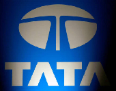 FILE PHOTO: FILE PHOTO: Logo of Tata Group is seen at a business meeting in New Delhi