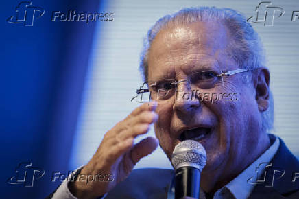 Jos Dirceu no Seminrio Brasil, em So Paulo (SP)