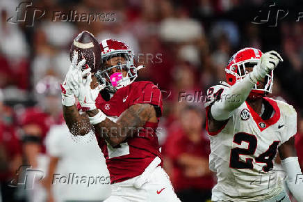 NCAA Football: Georgia at Alabama