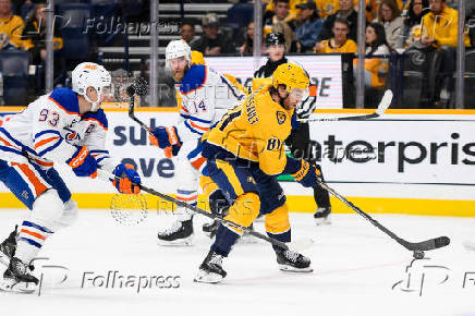 NHL: Edmonton Oilers at Nashville Predators