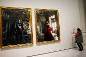 Presentation of Annie Leibovitz portraits of Spain's King Felipe and Queen Letizia, in Madrid