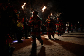 Winter festival in the village of Elovdol