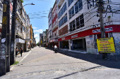 Rua da abandonada no Recife