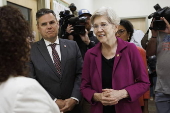 Senator Elizabeth Warren tours Head Start School