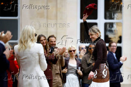 Gabriela Hearst Spring/Summer 2025 collection at Paris Fashion Week