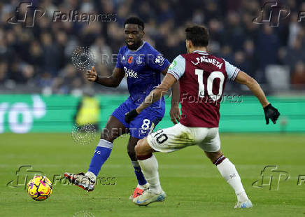 Premier League - West Ham United v Everton