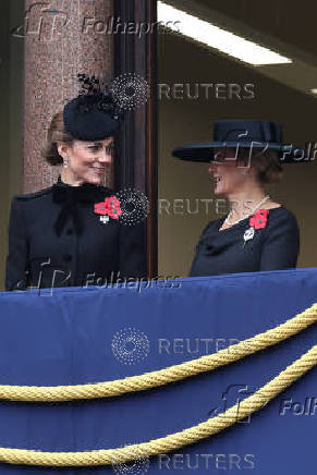 Remembrance Sunday ceremony in London