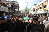 Funeral of Palestinians killed in Israeli operation in Jenin