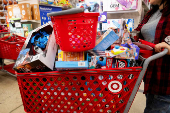 Target store on the week of Black Friday shopping in Chicago