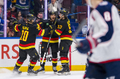 NHL: Columbus Blue Jackets at Vancouver Canucks