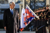 Portugal's President Marcelo Rebelo de Sousa visits Slovakia