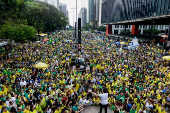 Apoiadores de Bolsonaro se concentram na av. Paulista, em SP
