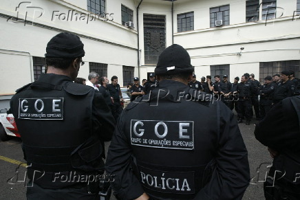 Policiais do GOE (Grupo de Operaes Especiais)