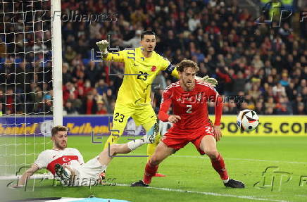 Folhapress - Fotos - UEFA EURO 2024 Qualification - Wales Vs Turkey