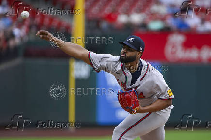 MLB: Game One-Atlanta Braves at St. Louis Cardinals