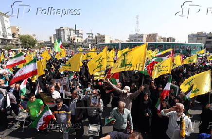 Anti-Israel rally in Tehran