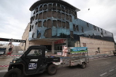 Damage at Kyriat Shmona mall following pre-ceasefire rocket hit