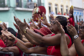 Festa em homenagem  Santa Brbara em Salvador 