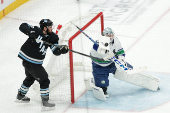 NHL: Vancouver Canucks at Utah