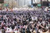 Protest over impeachment of South Korea's President Yoon and acting President Han