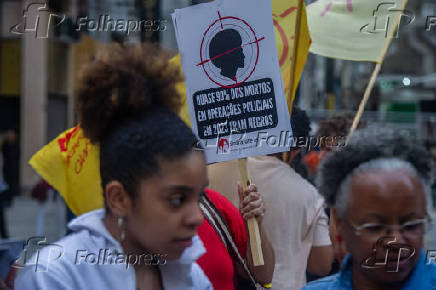 MARCHA ZUMBI DANDARA / PROTESTO / RACISMO / CONCIENCIA NEGRA