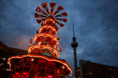 Berlin's Christmas markets throw open its doors to mulled wine-loving crowds