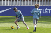 Entrenamiento del Atltico de Madrid