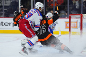 NHL: New York Rangers at Philadelphia Flyers