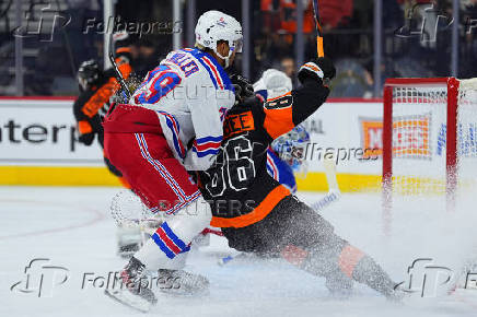 NHL: New York Rangers at Philadelphia Flyers