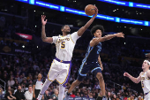 NBA: Memphis Grizzlies at Los Angeles Lakers