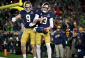 NCAA Football: CFP National Playoff First Round-Indiana at Notre Dame