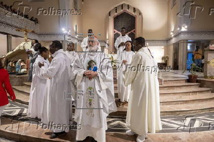 Christmas Eve mass in Rabat