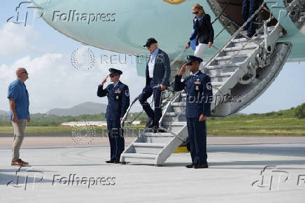 U.S. President Biden visits St. Croix, U.S. Virgin Islands