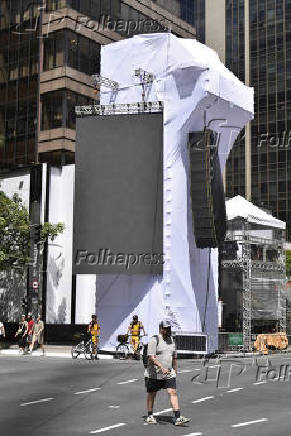 Preparativos Ano Novo na Paulista