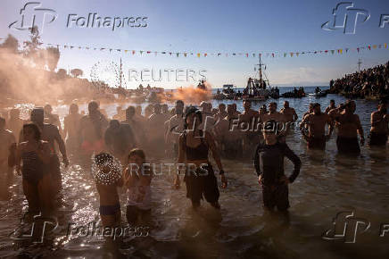 Epiphany Day celebrations in Piraeus