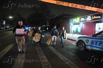 Polcia envolvida em tiroteio na seo de canarsie do brooklyn em nova york