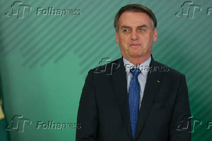 O presidente da Repblica, Jair Bolsonaro