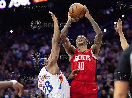 NBA: Houston Rockets at Philadelphia 76ers