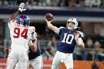 NFL: New York Giants at Dallas Cowboys