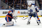 NHL: Toronto Maple Leafs at New York Islanders