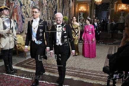 Finnish President Alexander Stubb on State visit to Sweden