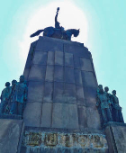 Monumento de Marechal Deodoro da Fonseca na praa Paris