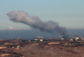 Smoke billows over southern Lebanon